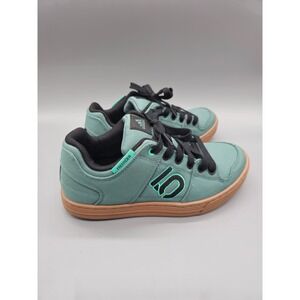 Five Ten Freerider Primeblue MTB Shoes Womens UK 7.5 Hazy Emerald Biking